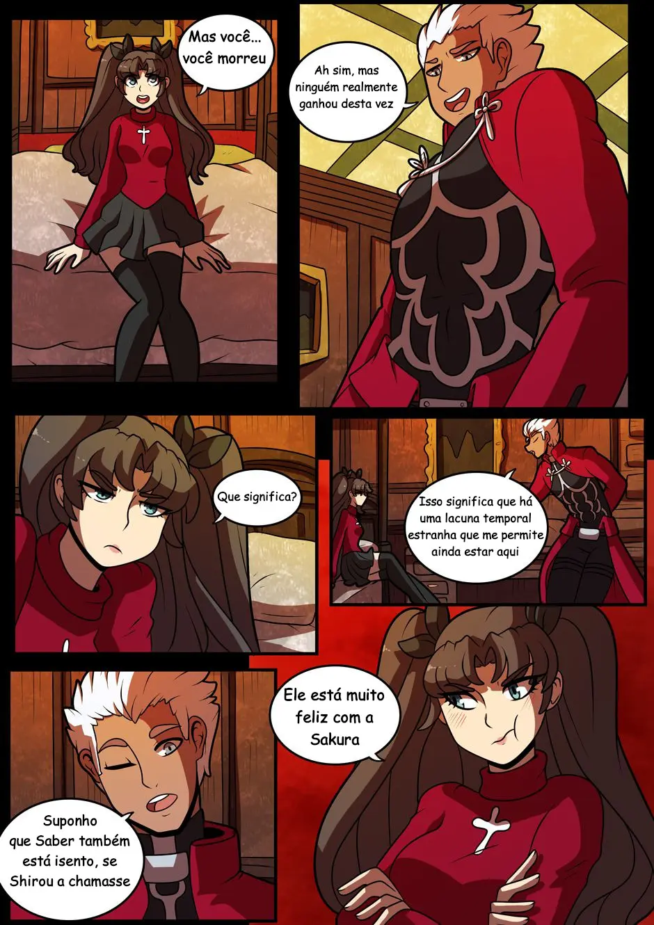 Imagem 8 de 24 - [Kinkymation] Archer's Desire (Fate/Stay Night) - Quadrinhos Eróticos