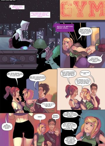 Spider-Gwen paródia pornô - Foto 3