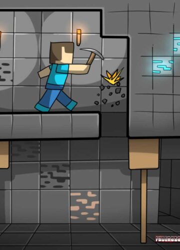 Minecraft XXX Paródia - Foto 1