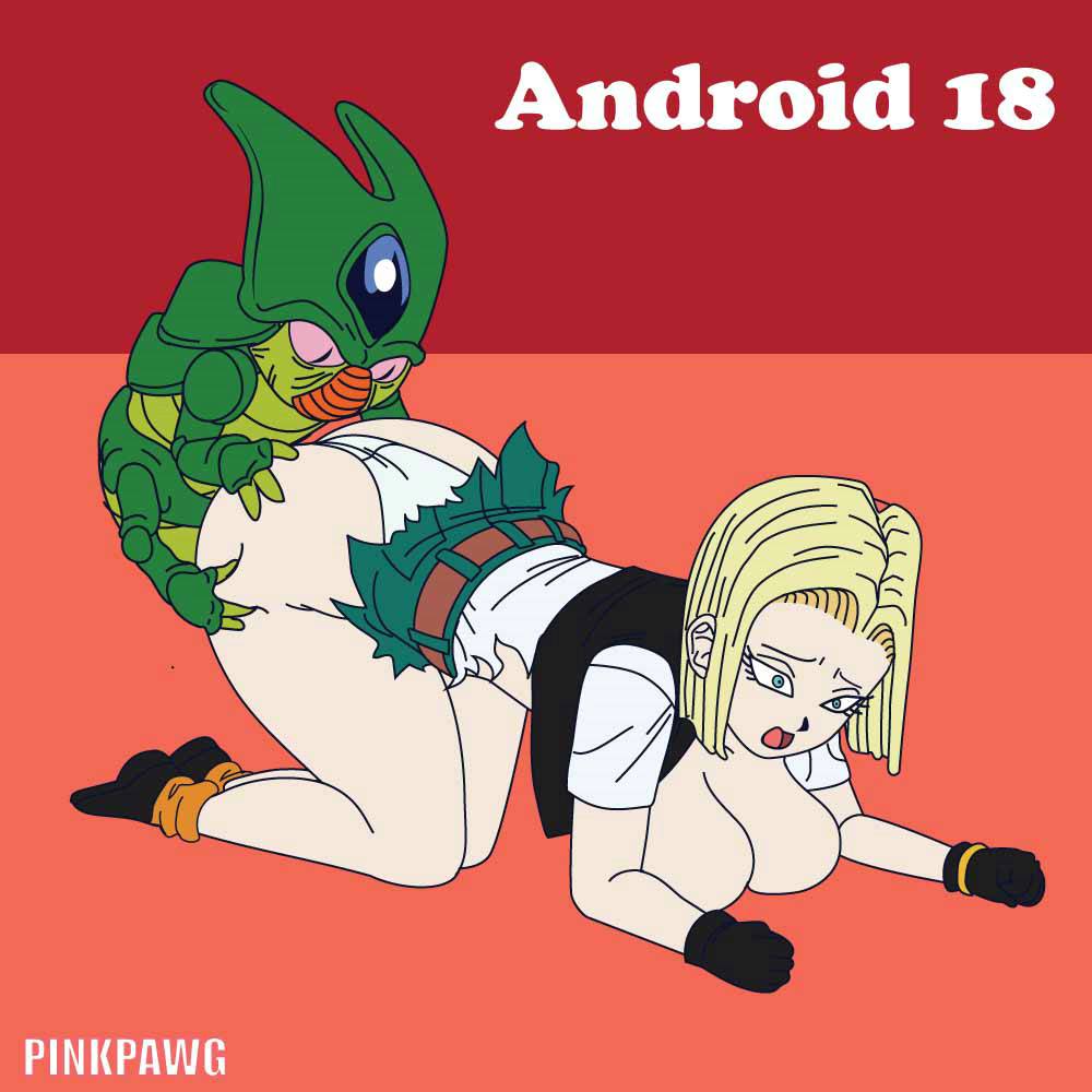 Android 18 Sendo Absolvido por Cell - Foto 12