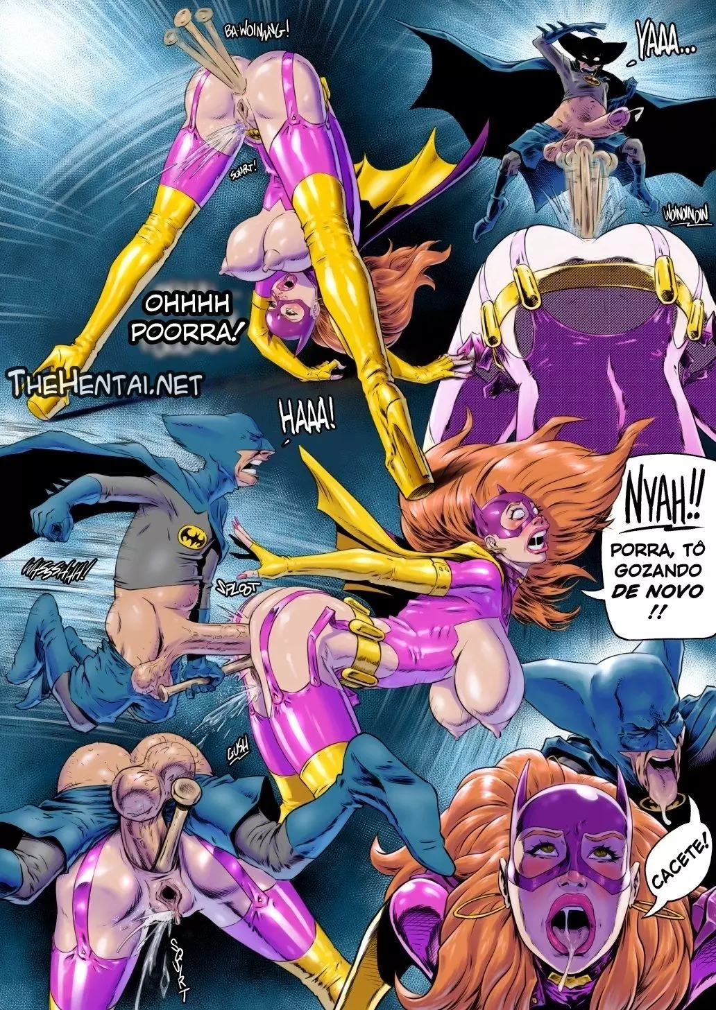 Imagem 7 de 10 - [Fenris Comix] Bat Girl vs Bat Mite (Batman) - Quadrinhos Eróticos