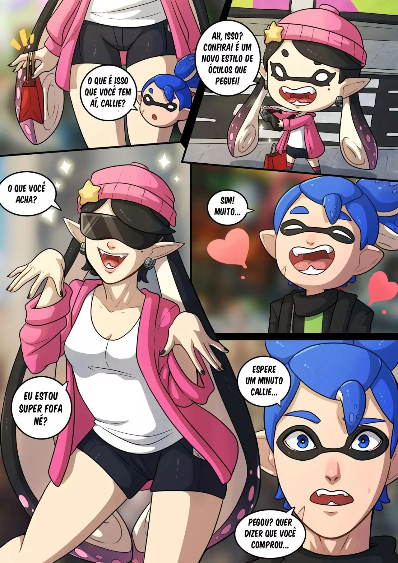 Imagem 4 de 33 - [Kinkymation] Mission: Callie (Splatoon) - Quadrinhos Eróticos