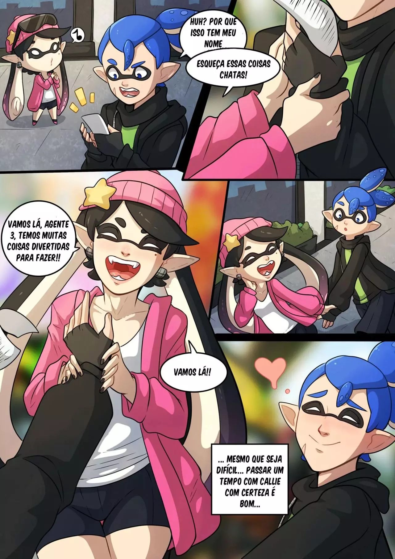 Imagem 6 de 33 - [Kinkymation] Mission: Callie (Splatoon) - Quadrinhos Eróticos