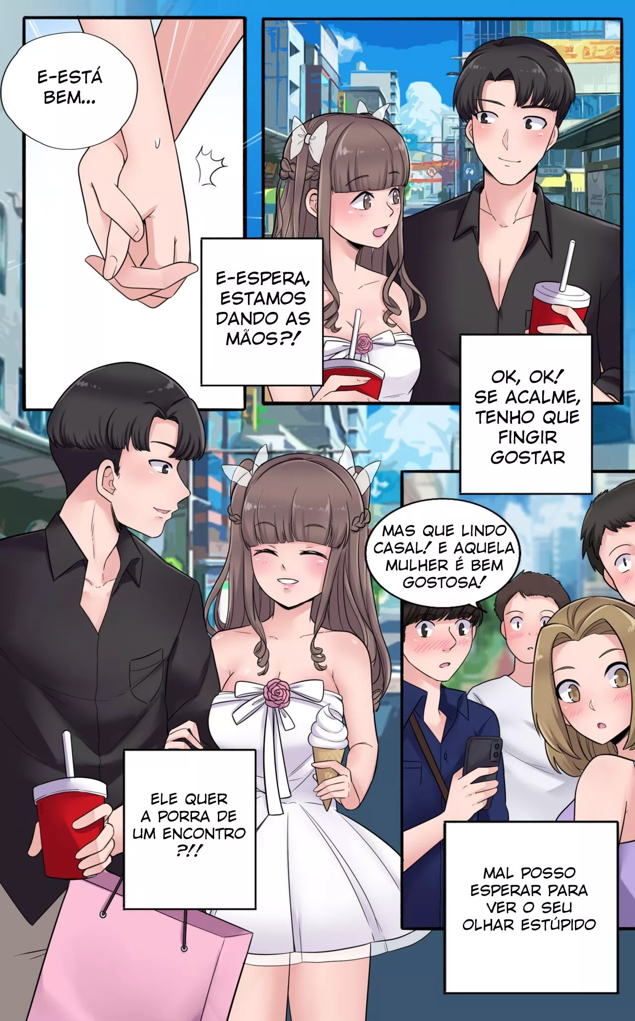Imagem 36 de 54 - [MeowWithMe] Girlfriend Revenge - Quadrinhos Eróticos