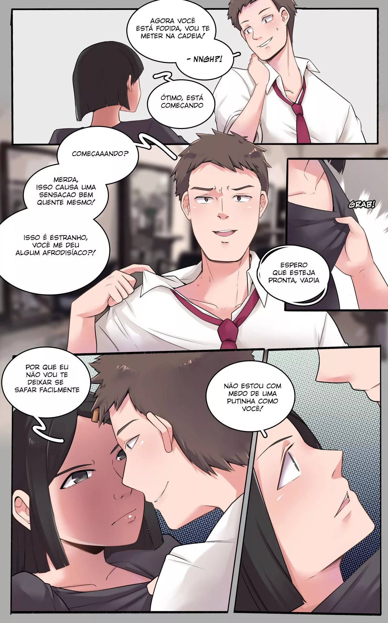 Imagem 5 de 54 - [MeowWithMe] Girlfriend Revenge - Quadrinhos Eróticos