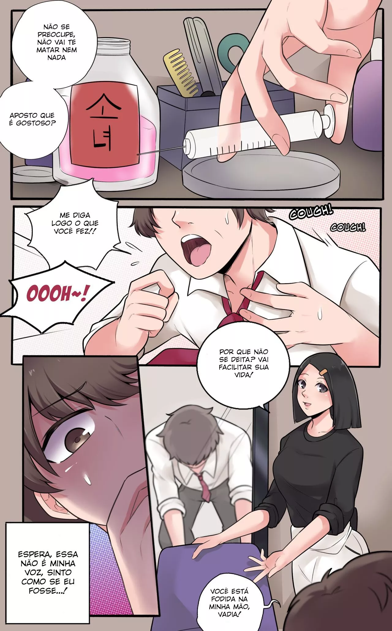 Imagem 7 de 54 - [MeowWithMe] Girlfriend Revenge - Quadrinhos Eróticos