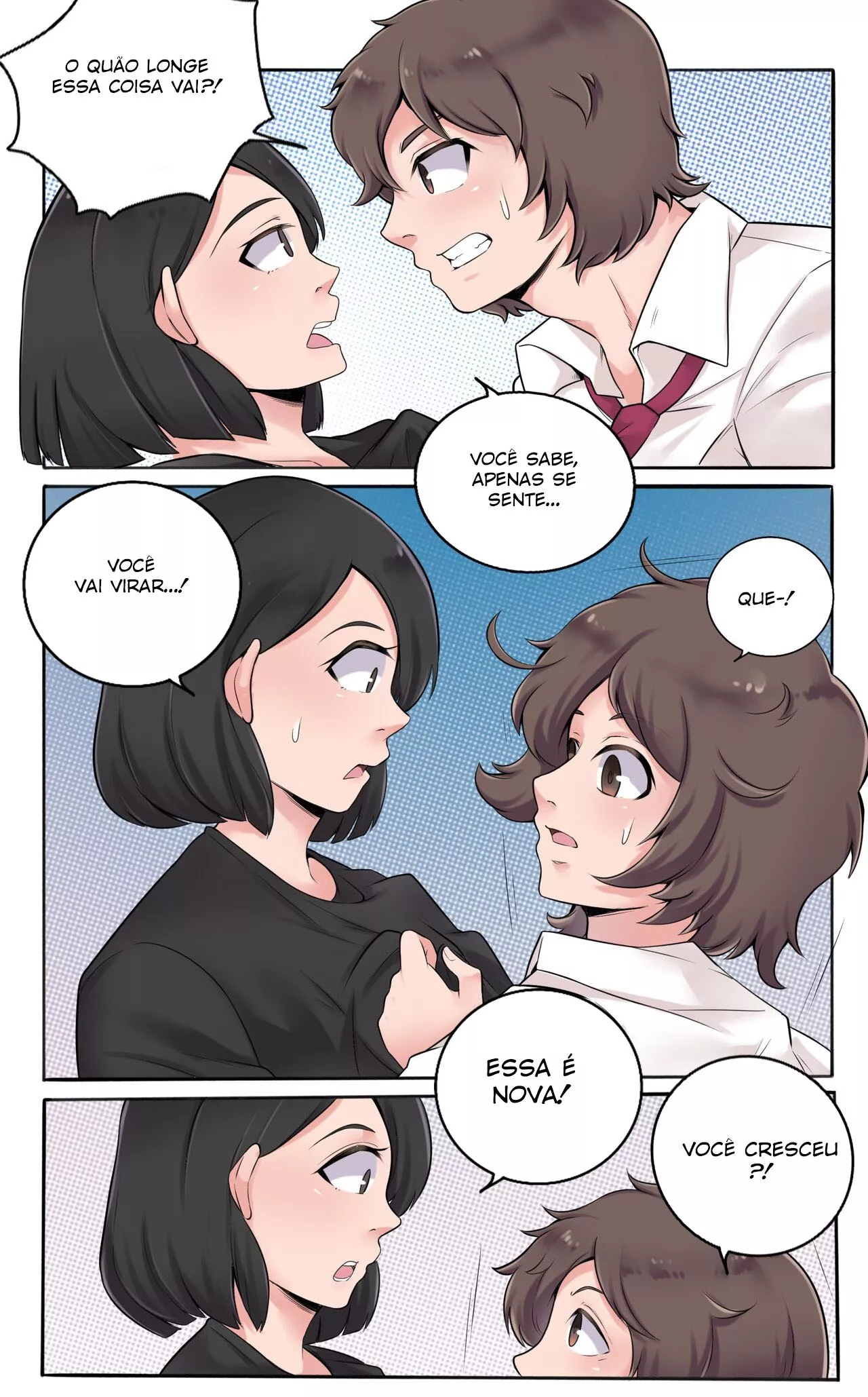 Imagem 9 de 54 - [MeowWithMe] Girlfriend Revenge - Quadrinhos Eróticos