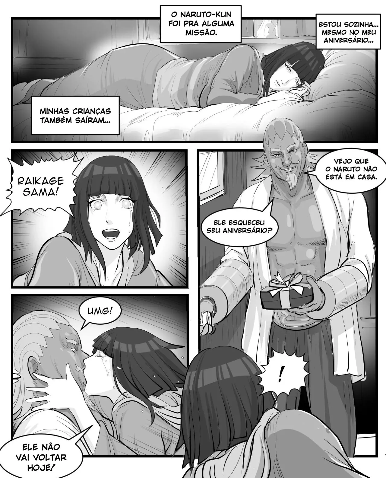 Imagem 2 de 7 - [RaikageArt] Late Birthday Present (NARUTO) - Quadrinhos Eróticos