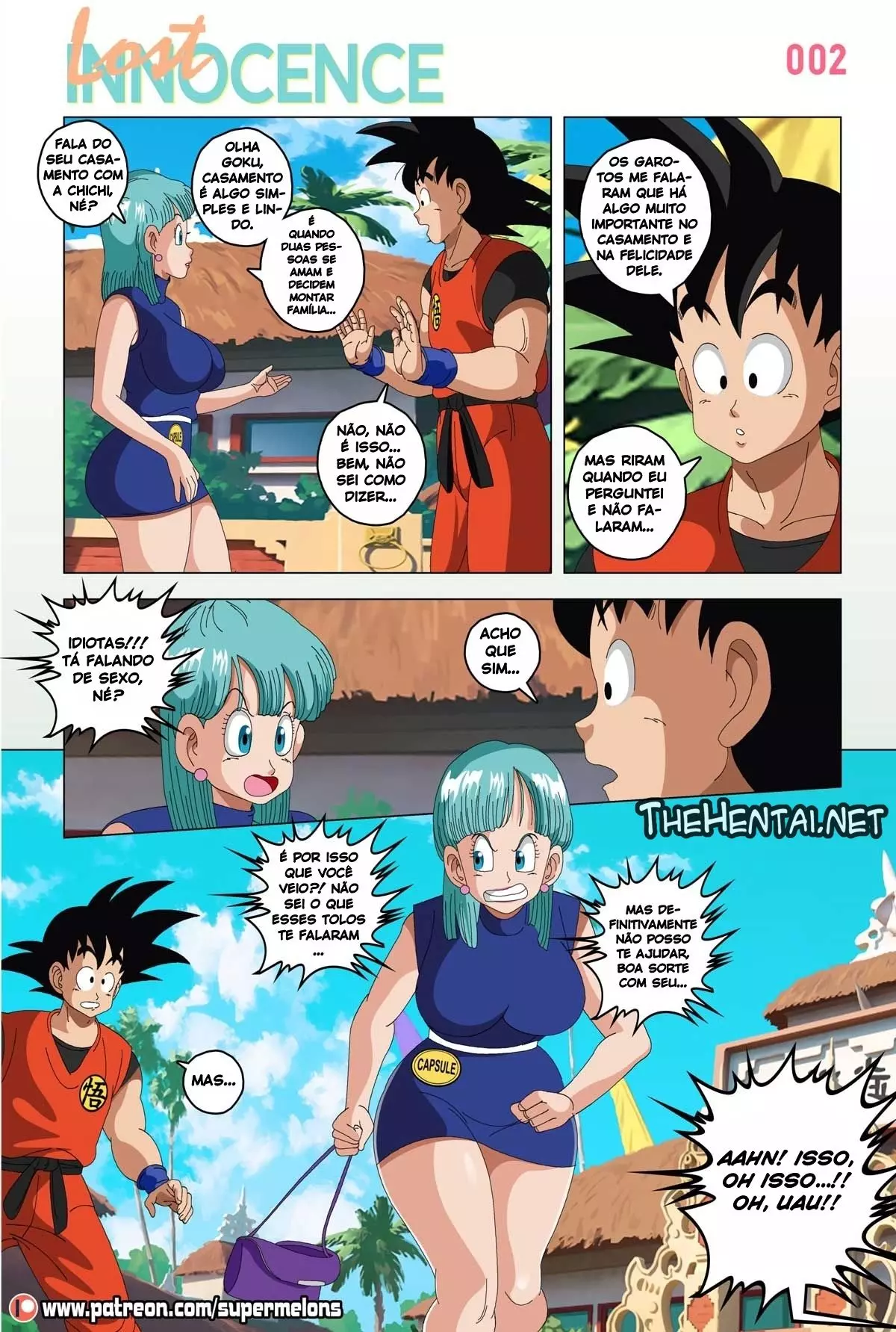 Imagem 3 de 29 - [Super Melons] Lost Innocence (Dragon Ball) - Quadrinhos Eróticos