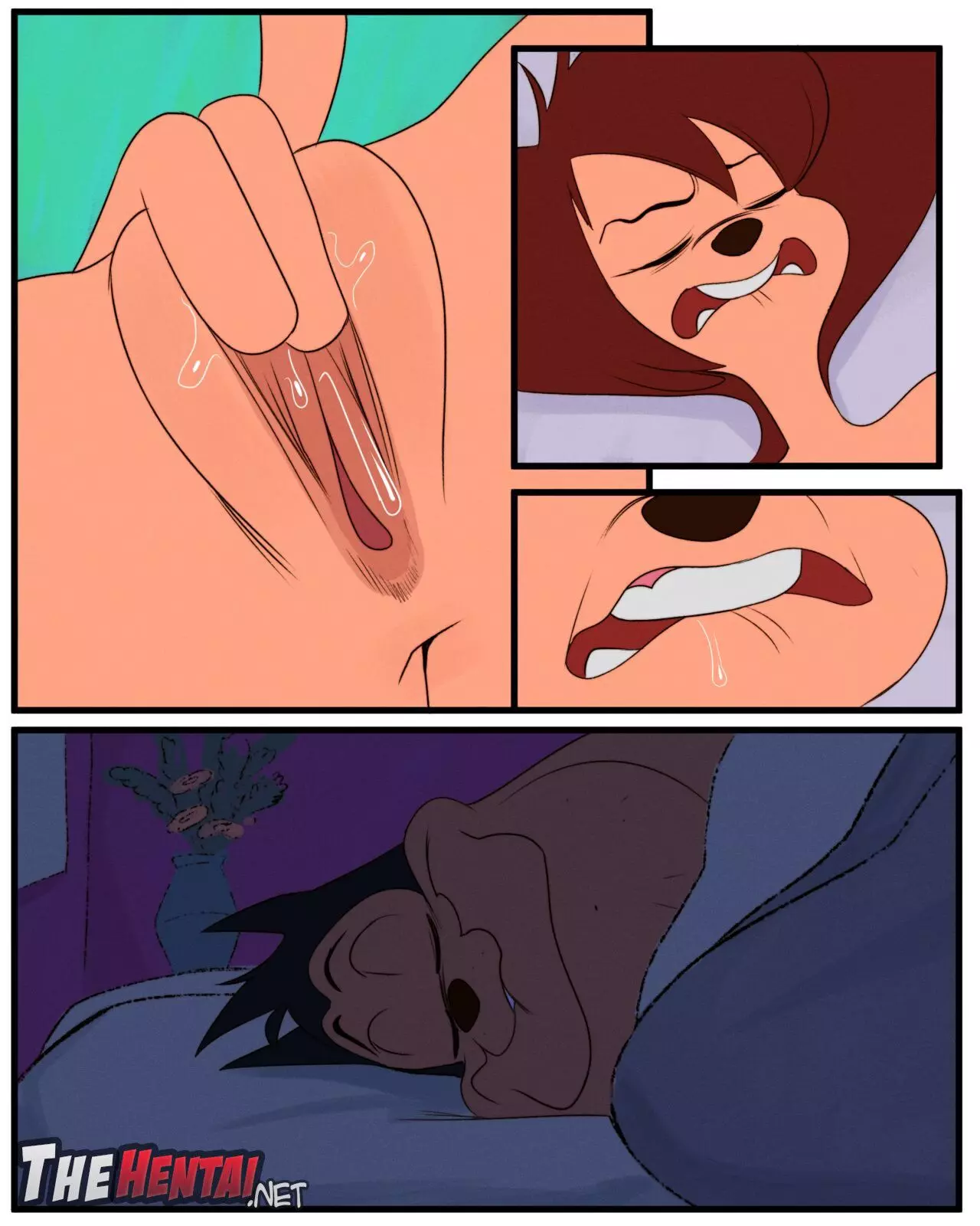 Imagem 10 de 37 - [TheHumanCopier] Peg’s Day Off (Goof Troop) - Quadrinhos Eróticos