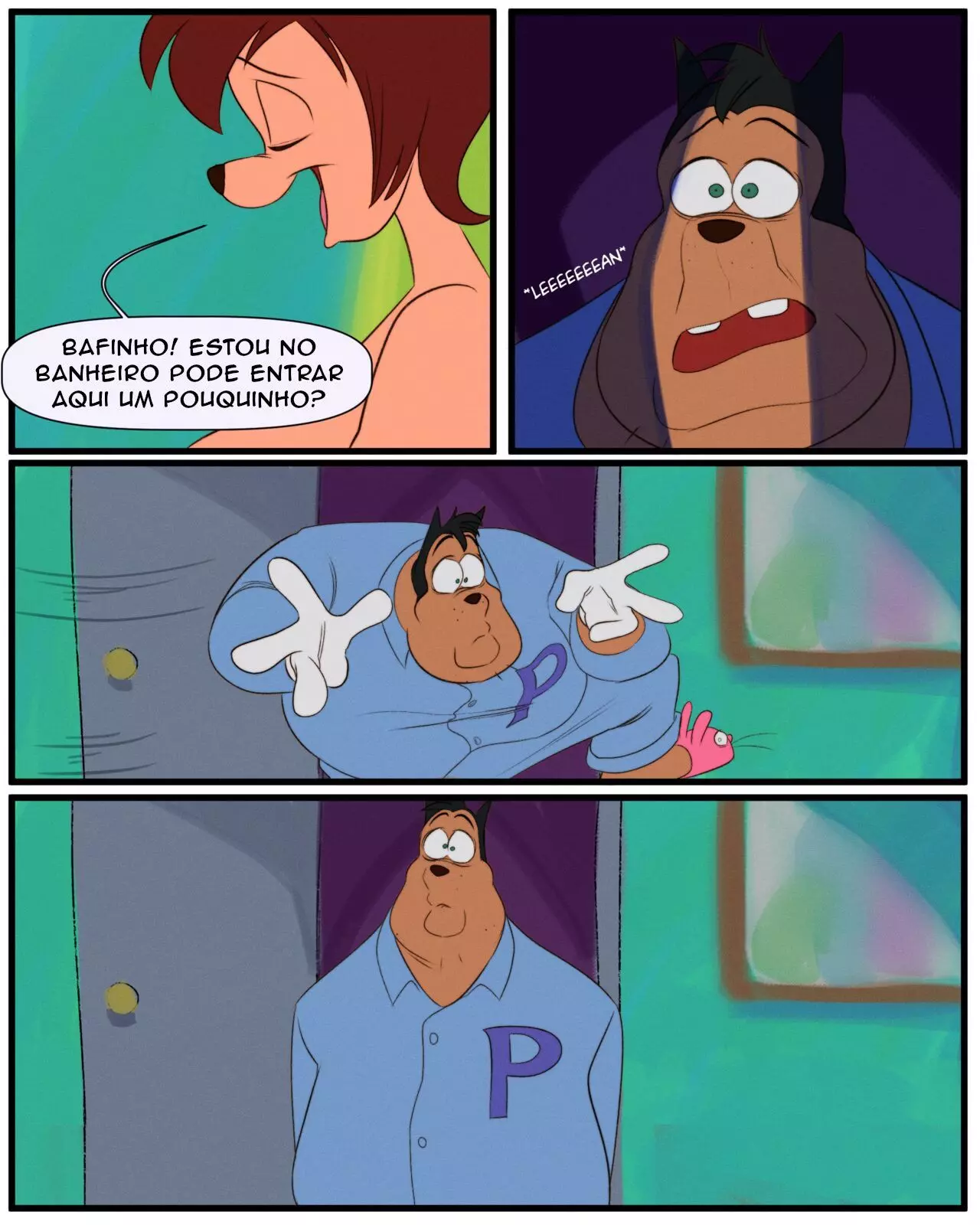 Imagem 16 de 37 - [TheHumanCopier] Peg’s Day Off (Goof Troop) - Quadrinhos Eróticos