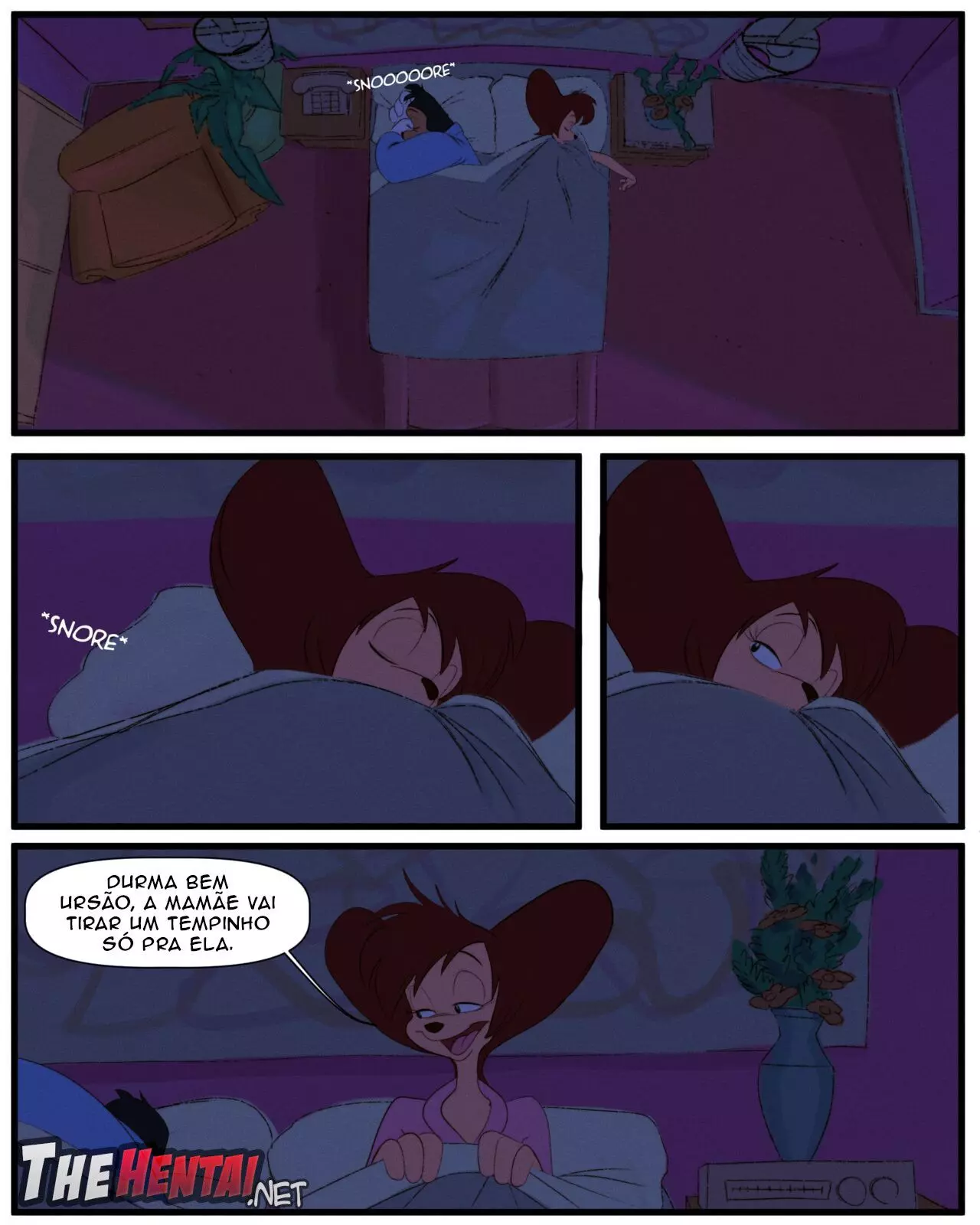 Imagem 3 de 37 - [TheHumanCopier] Peg’s Day Off (Goof Troop) - Quadrinhos Eróticos