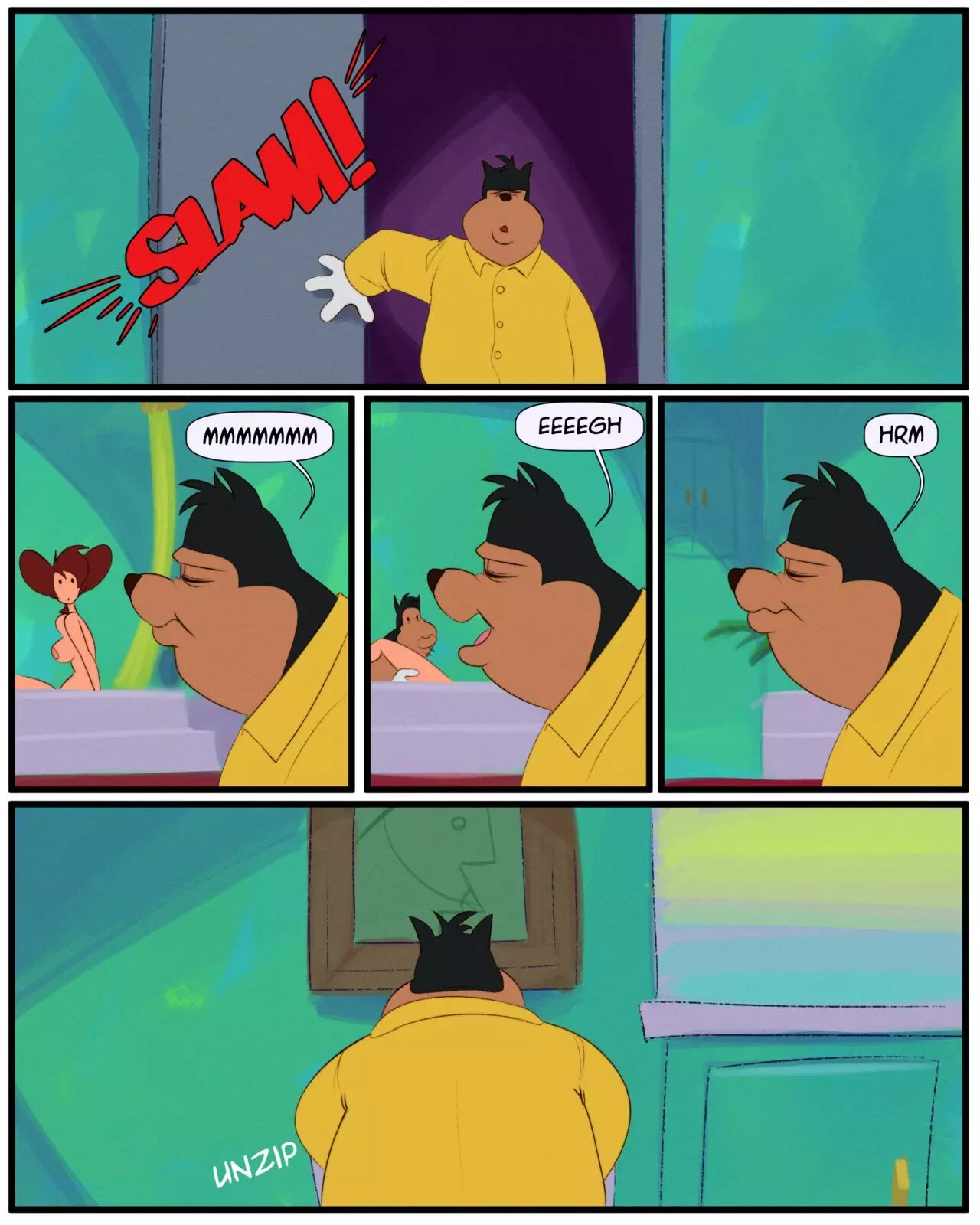 Imagem 34 de 37 - [TheHumanCopier] Peg’s Day Off (Goof Troop) - Quadrinhos Eróticos