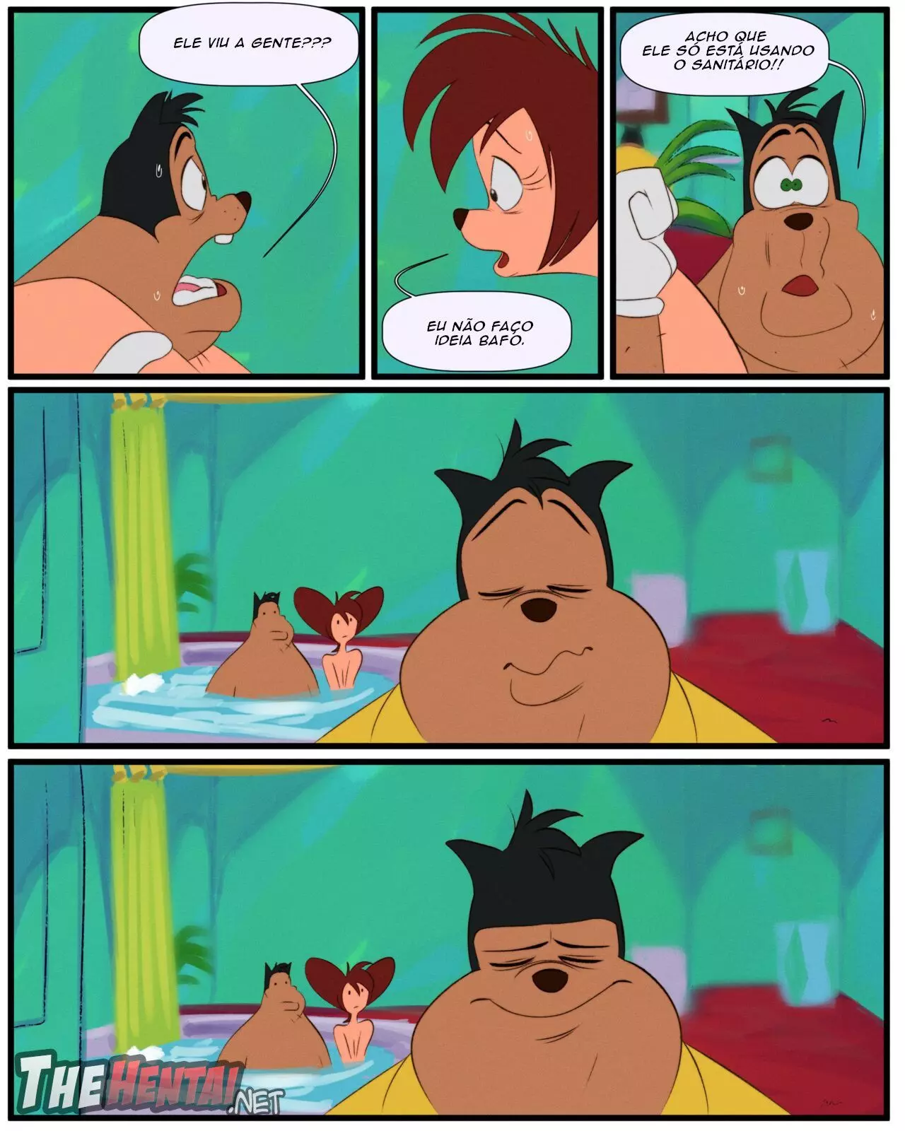 Imagem 35 de 37 - [TheHumanCopier] Peg’s Day Off (Goof Troop) - Quadrinhos Eróticos