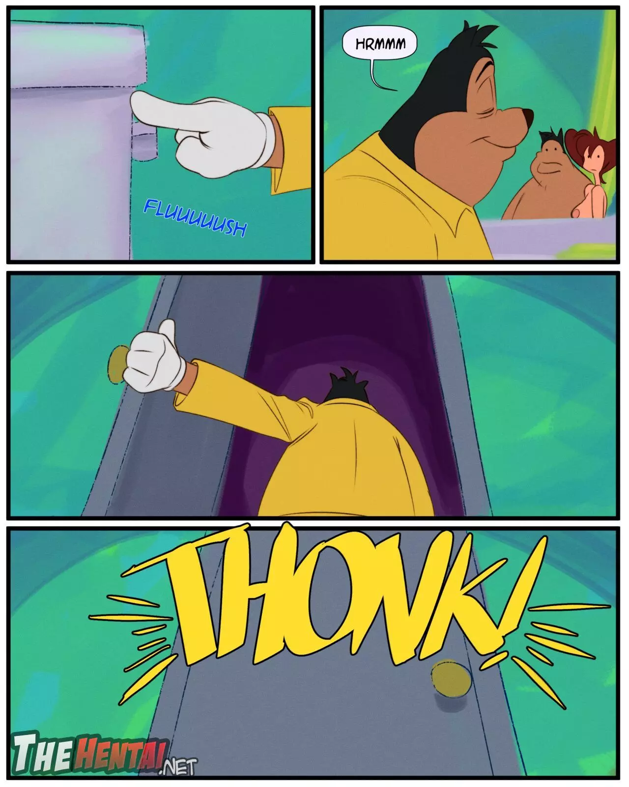 Imagem 36 de 37 - [TheHumanCopier] Peg’s Day Off (Goof Troop) - Quadrinhos Eróticos
