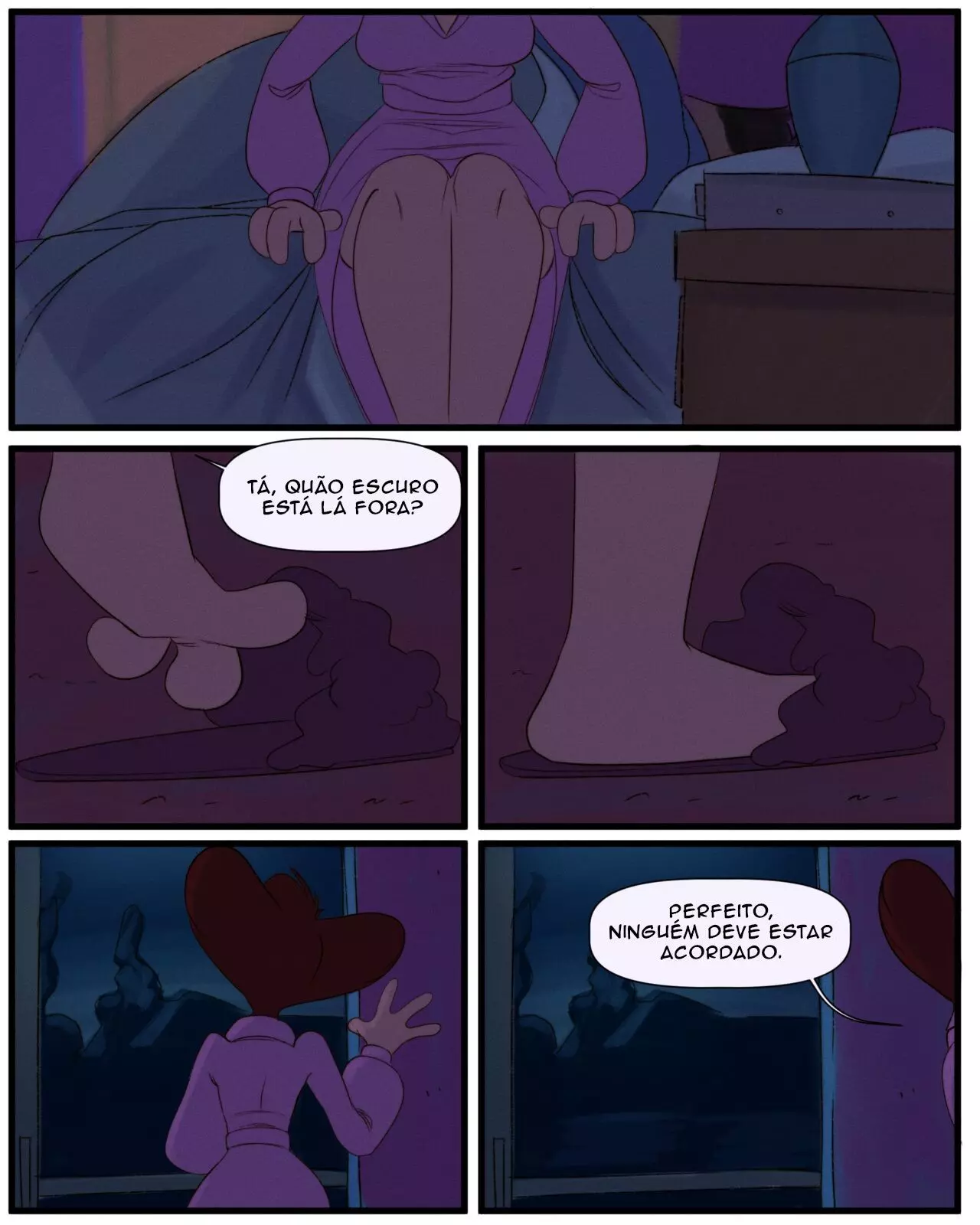 Imagem 4 de 37 - [TheHumanCopier] Peg’s Day Off (Goof Troop) - Quadrinhos Eróticos