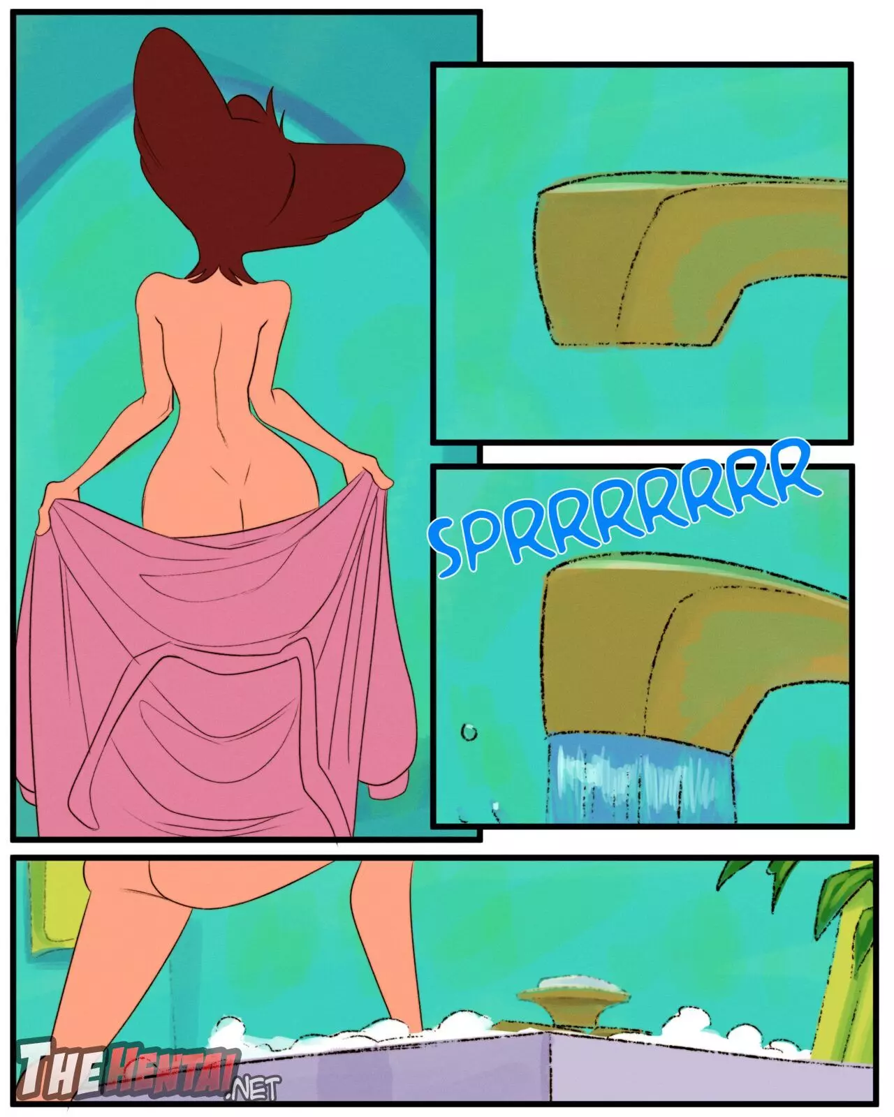 Imagem 6 de 37 - [TheHumanCopier] Peg’s Day Off (Goof Troop) - Quadrinhos Eróticos
