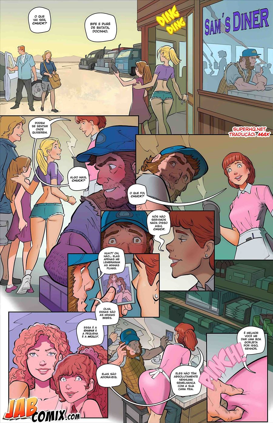 Imagem 2 de 21 - Minha Filha Stripper - Quadrinhos Eróticos
