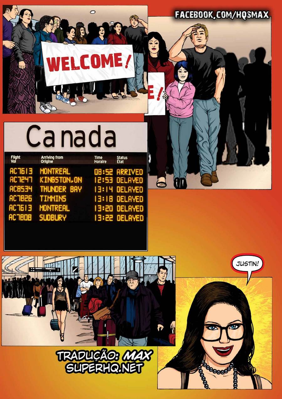 Imagem 2 de 13 - A Namorada Canadense - Quadrinhos Eróticos