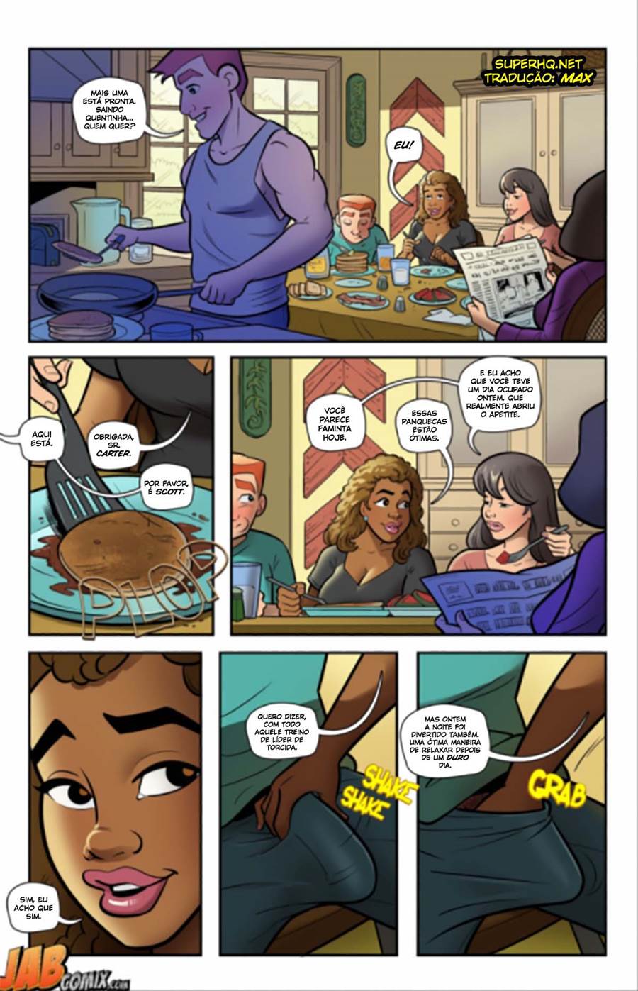Imagem 3 de 22 - Tomando Cuidado 4 - Quadrinhos Eróticos
