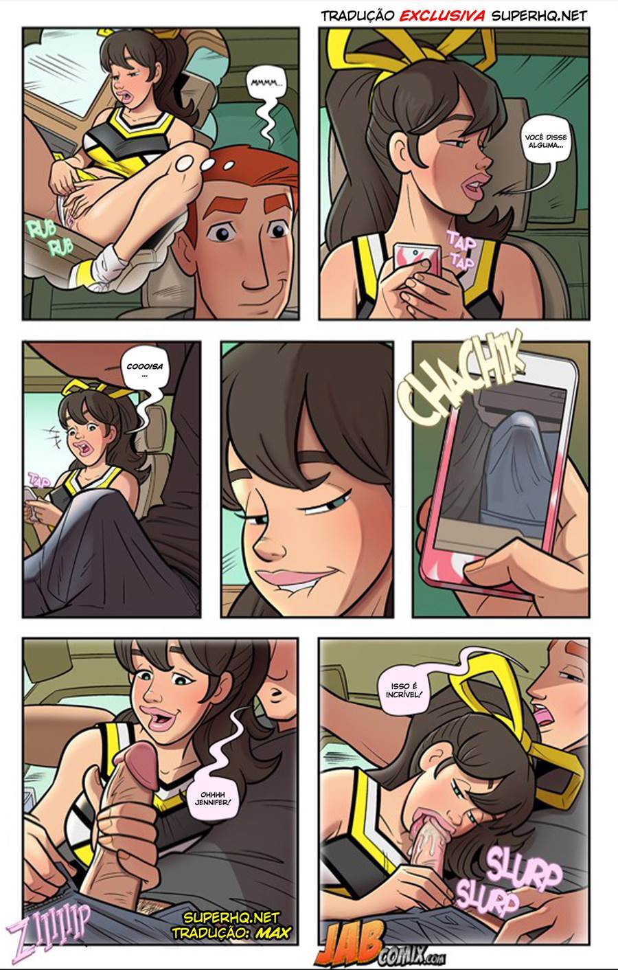 Imagem 9 de 22 - Tomando Cuidado 2 - Quadrinhos Eróticos