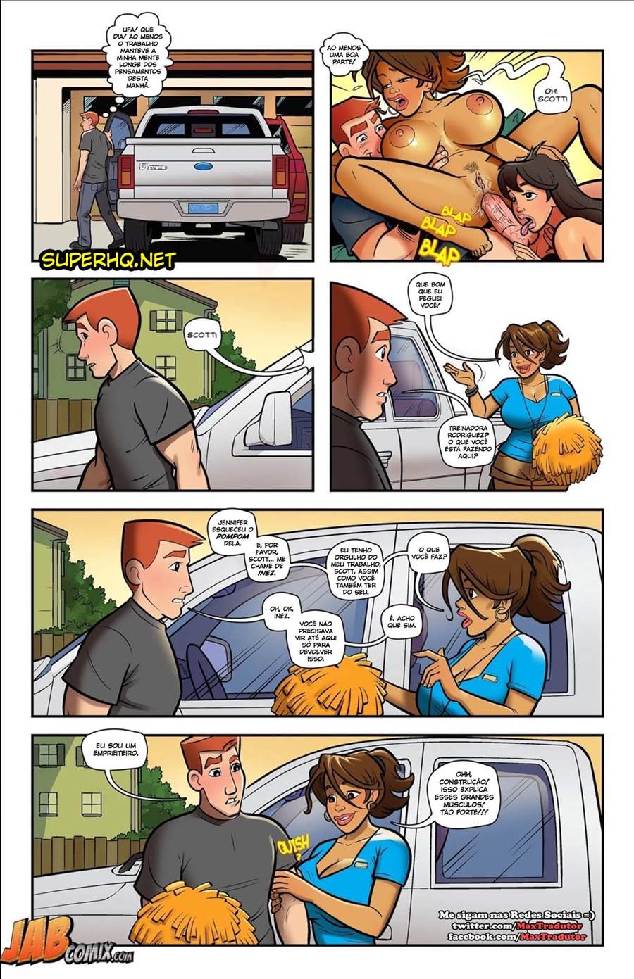 Imagem 10 de 22 - Tomando Cuidado 3 - Quadrinhos Eróticos