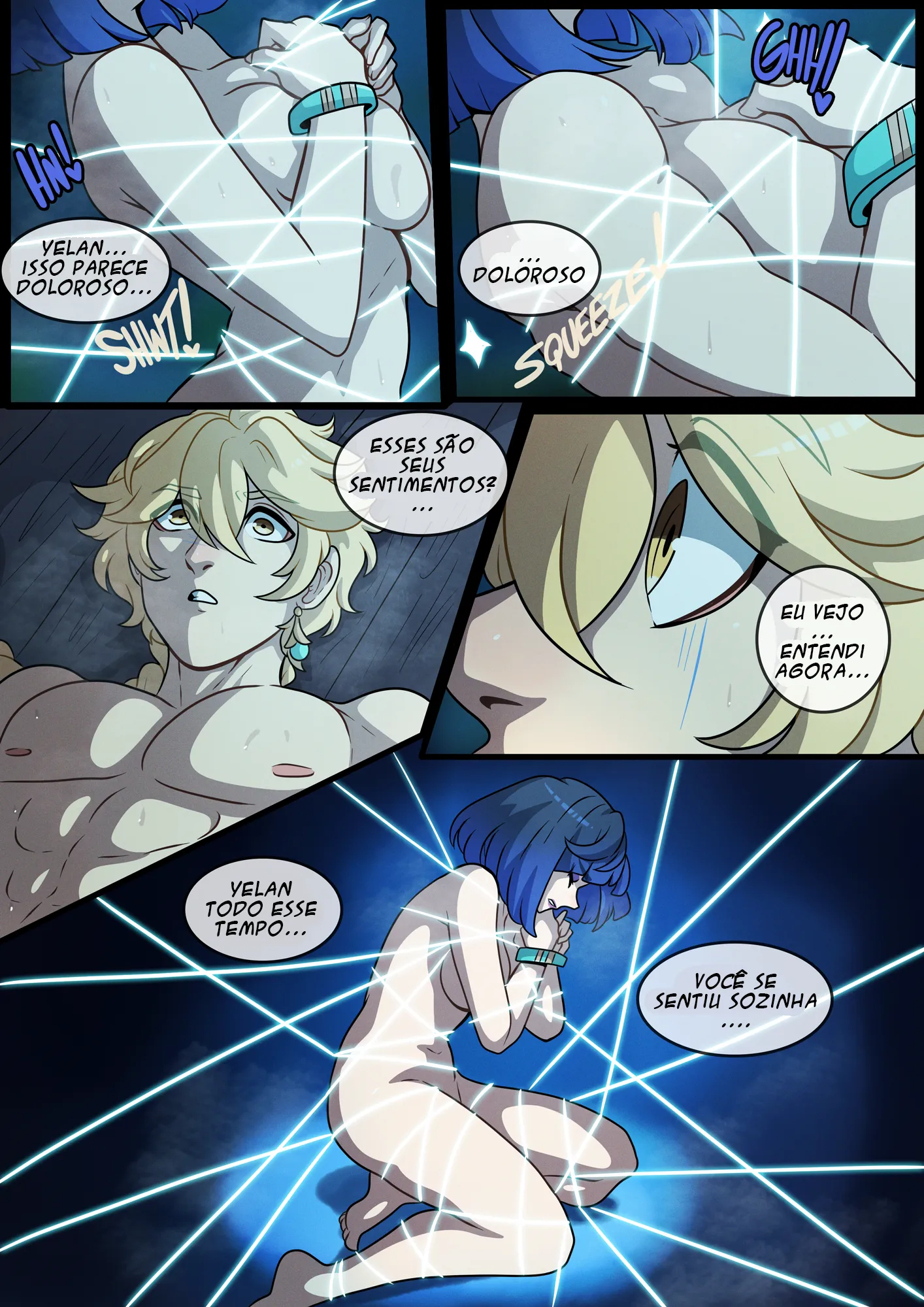 Imagem 13 de 28 - [Kinkymation] Elemental Desire: A Partner’s Trust (Genshin Impact) - Quadrinhos Eróticos