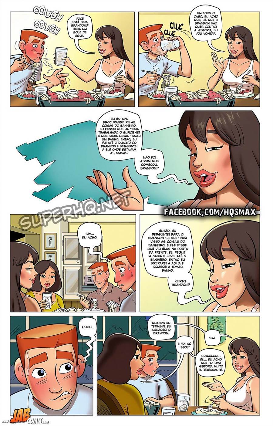 Imagem 16 de 22 - Tomando Cuidado 1 - Quadrinhos Eróticos
