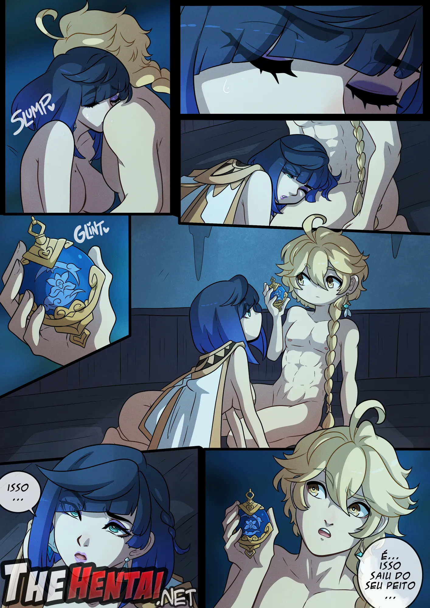 Imagem 24 de 28 - [Kinkymation] Elemental Desire: A Partner’s Trust (Genshin Impact) - Quadrinhos Eróticos
