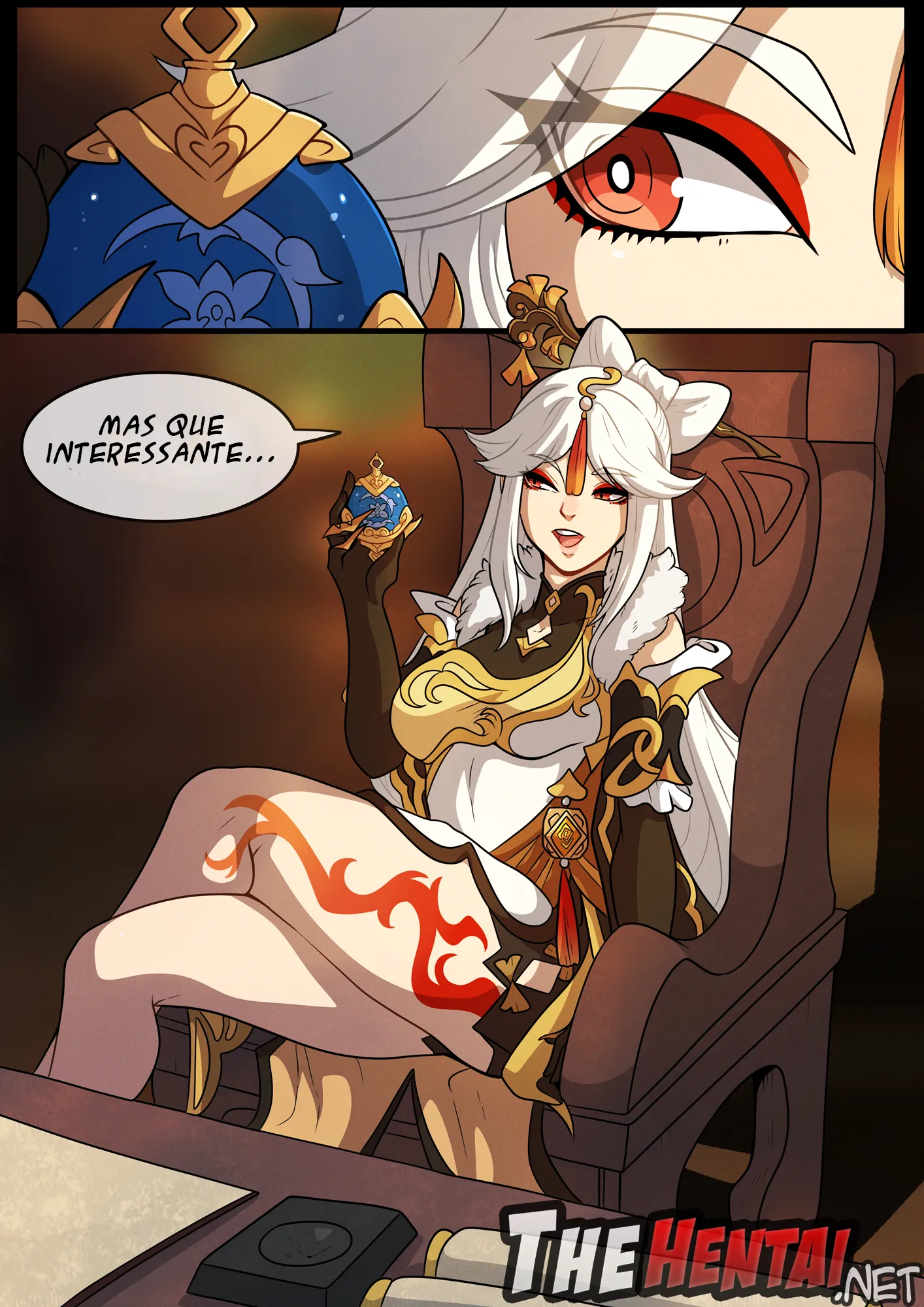 Imagem 27 de 28 - [Kinkymation] Elemental Desire: A Partner’s Trust (Genshin Impact) - Quadrinhos Eróticos