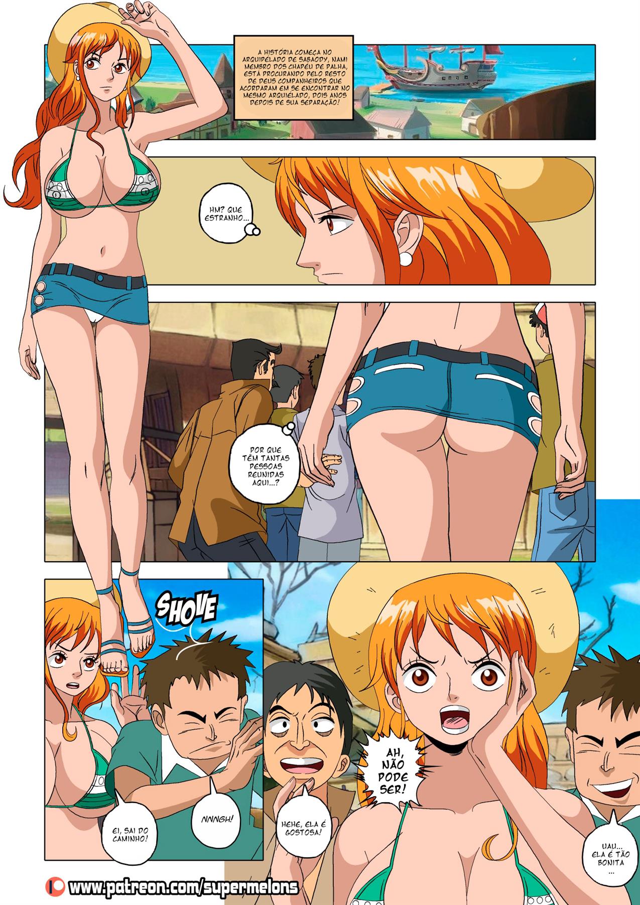 Imagem 2 de 36 - A Fuga de Nami - Quadrinhos Eróticos