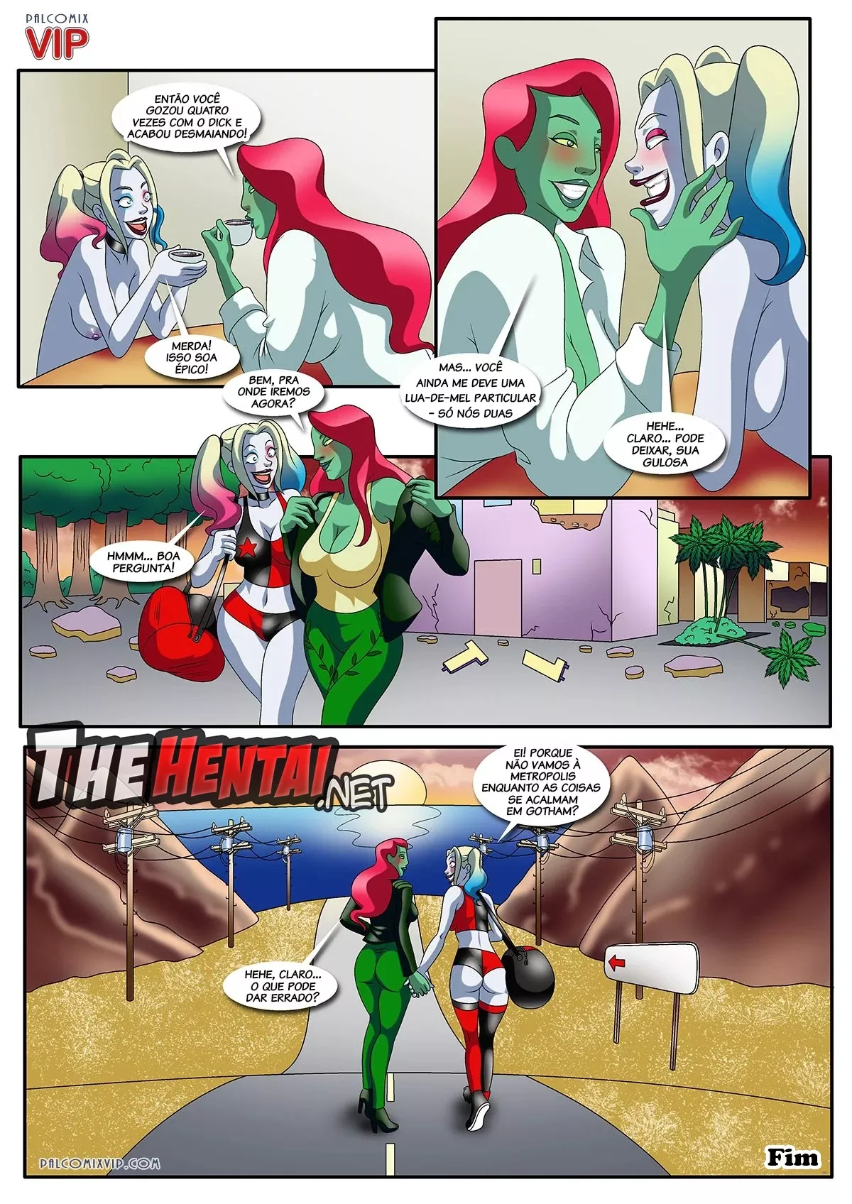 Imagem 17 de 17 - [Batman] Crazy Honeymoon - Quadrinhos Eróticos
