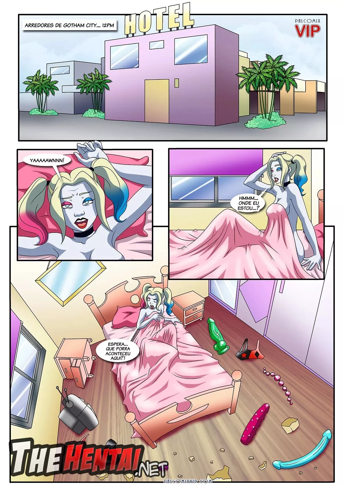 Imagem 2 de 17 - [Batman] Crazy Honeymoon - Quadrinhos Eróticos
