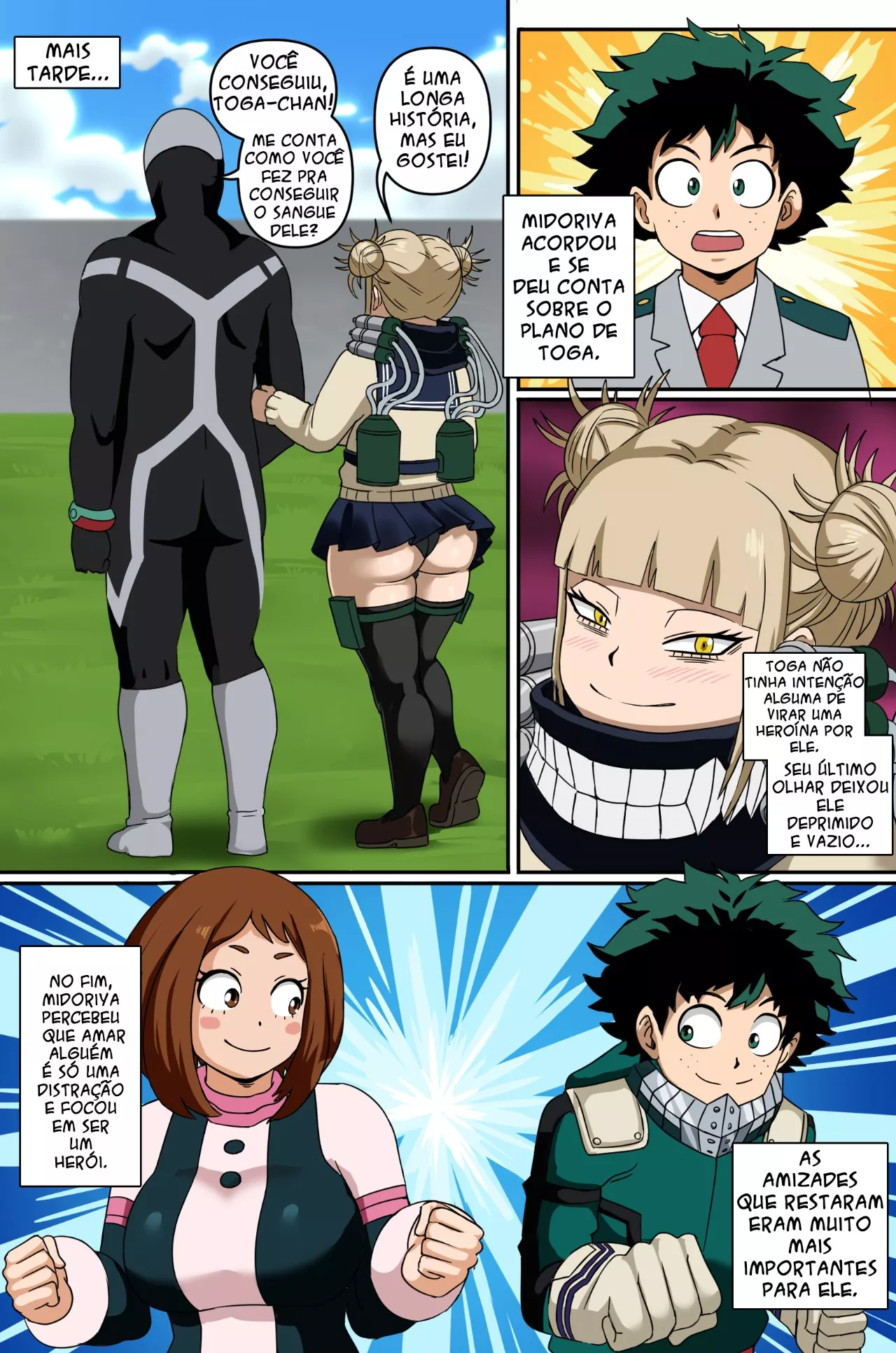 Imagem 15 de 16 - [Pink Pawg] Blood For LoveMy Hero Academia - Quadrinhos Eróticos