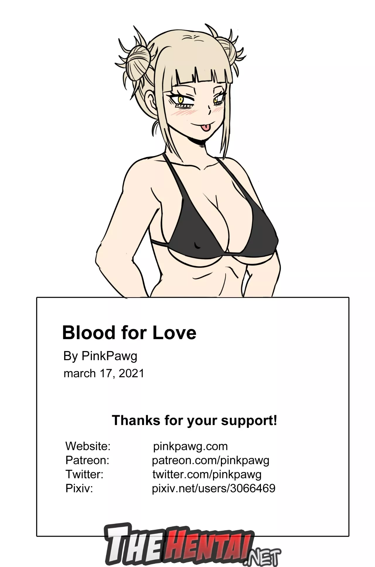 Imagem 16 de 16 - [Pink Pawg] Blood For LoveMy Hero Academia - Quadrinhos Eróticos