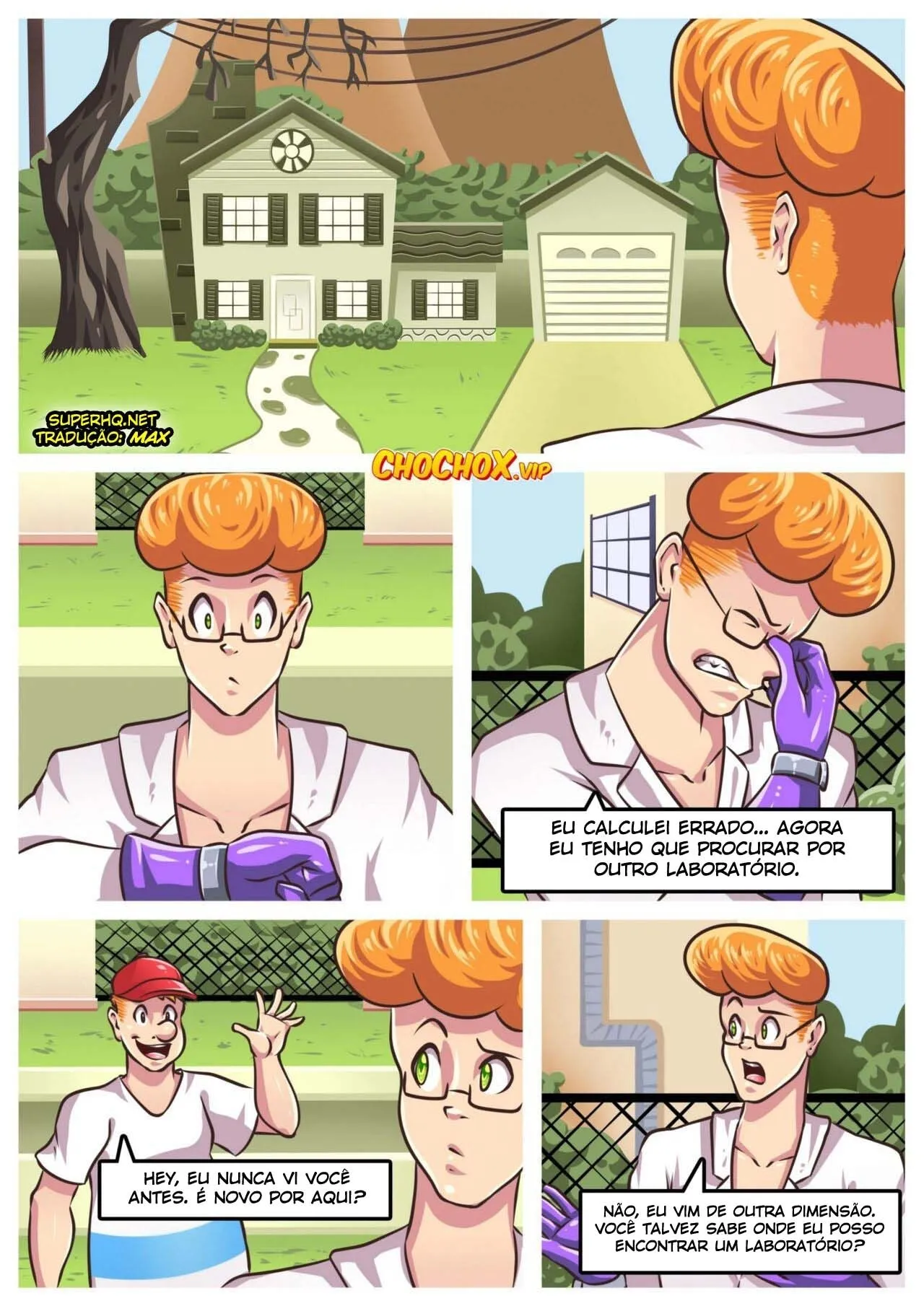 Imagem 23 de 39 - [Croc] Between Dimensions (Dexters Laboratory) - Quadrinhos Eróticos