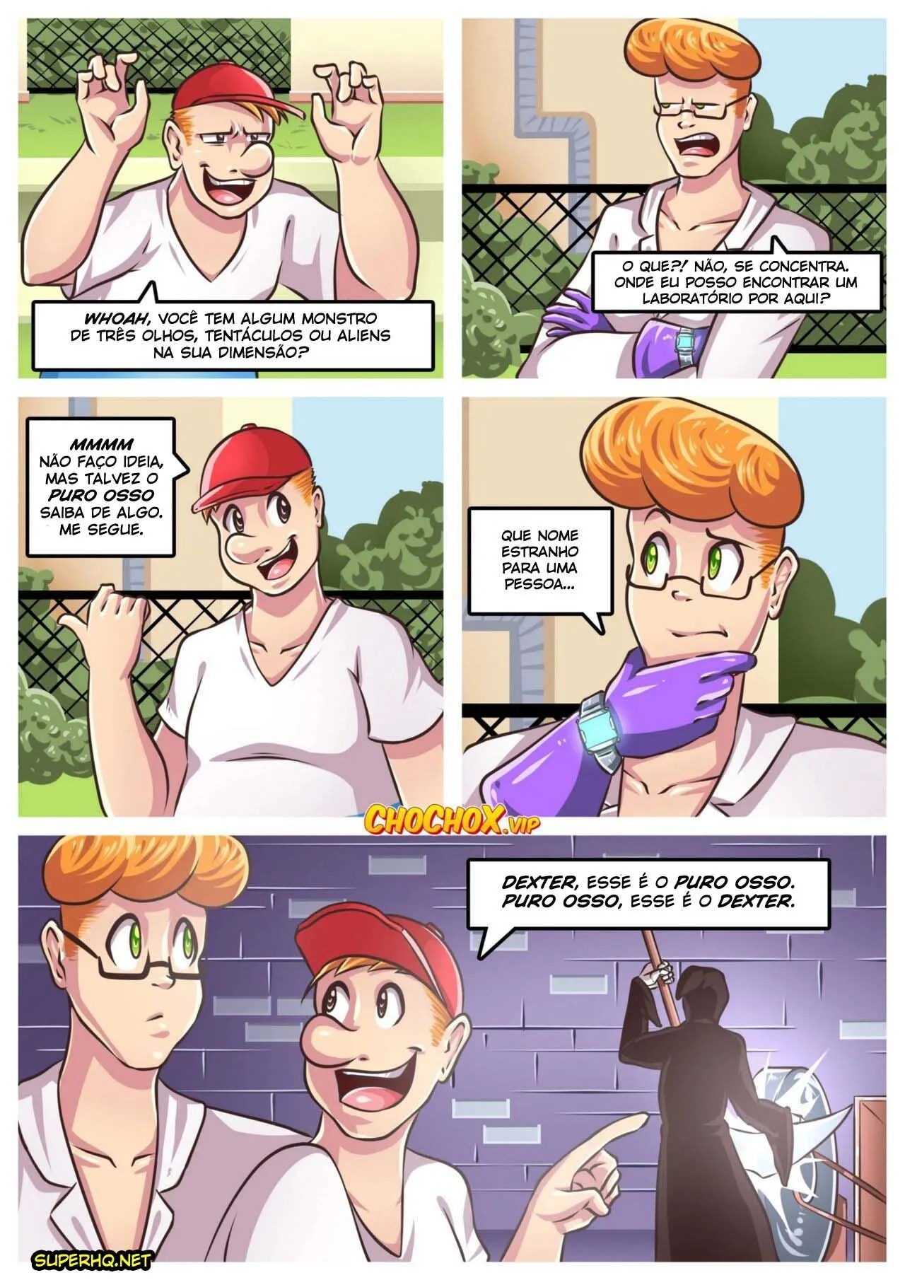 Imagem 24 de 39 - [Croc] Between Dimensions (Dexters Laboratory) - Quadrinhos Eróticos