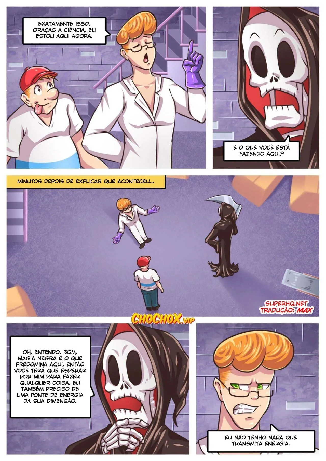 Imagem 26 de 39 - [Croc] Between Dimensions (Dexters Laboratory) - Quadrinhos Eróticos