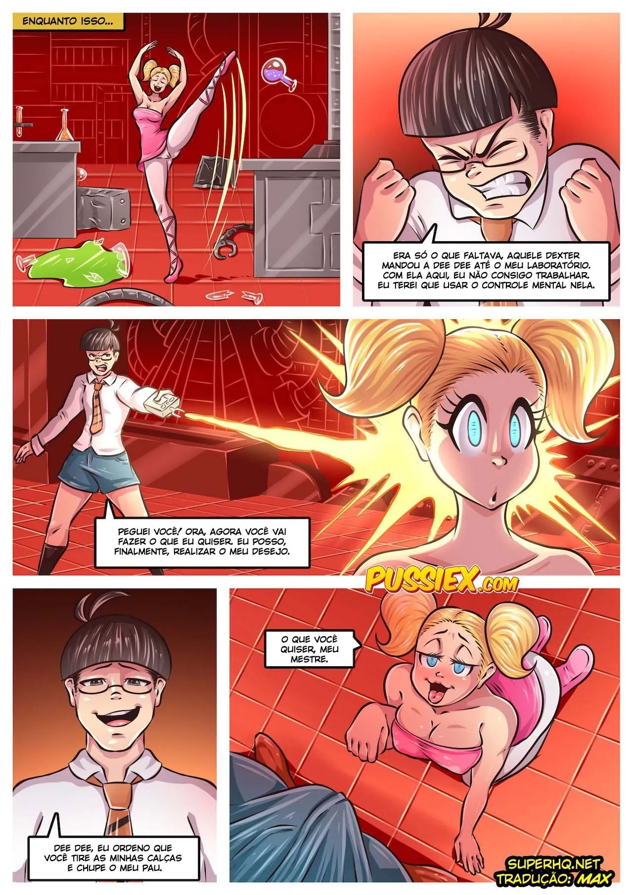 Imagem 3 de 39 - [Croc] Between Dimensions (Dexters Laboratory) - Quadrinhos Eróticos