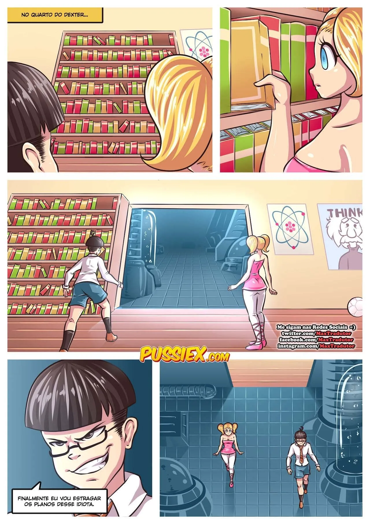 Imagem 7 de 39 - [Croc] Between Dimensions (Dexters Laboratory) - Quadrinhos Eróticos