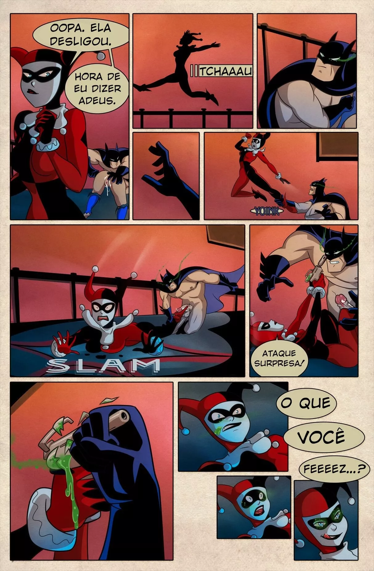 Imagem 11 de 19 - [Elmrtev] Harley’s Tricks (Batman) - Quadrinhos Eróticos