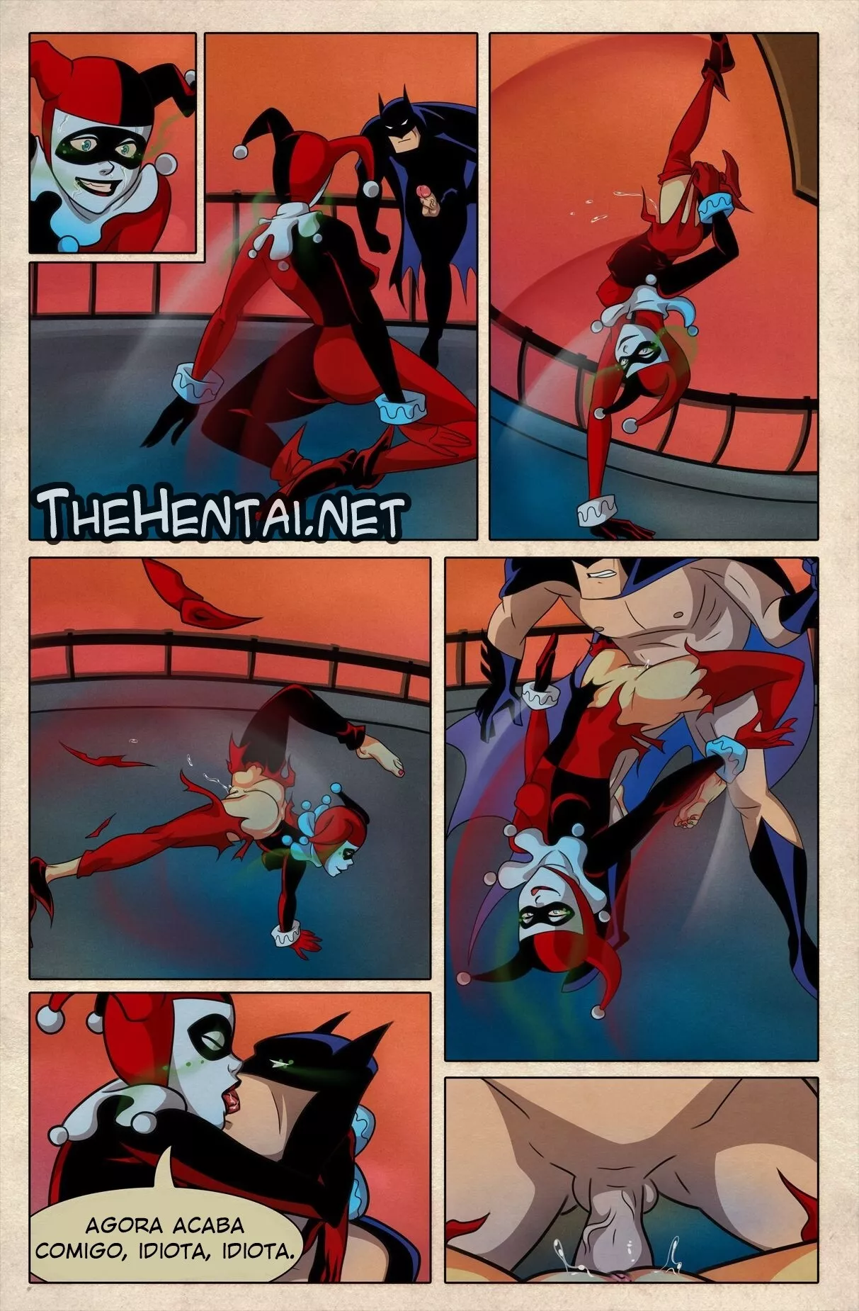 Imagem 12 de 19 - [Elmrtev] Harley’s Tricks (Batman) - Quadrinhos Eróticos