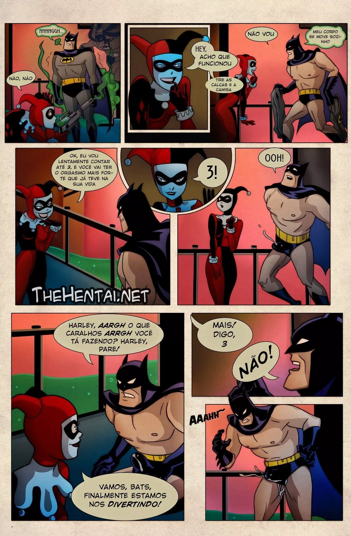 Imagem 3 de 19 - [Elmrtev] Harley’s Tricks (Batman) - Quadrinhos Eróticos