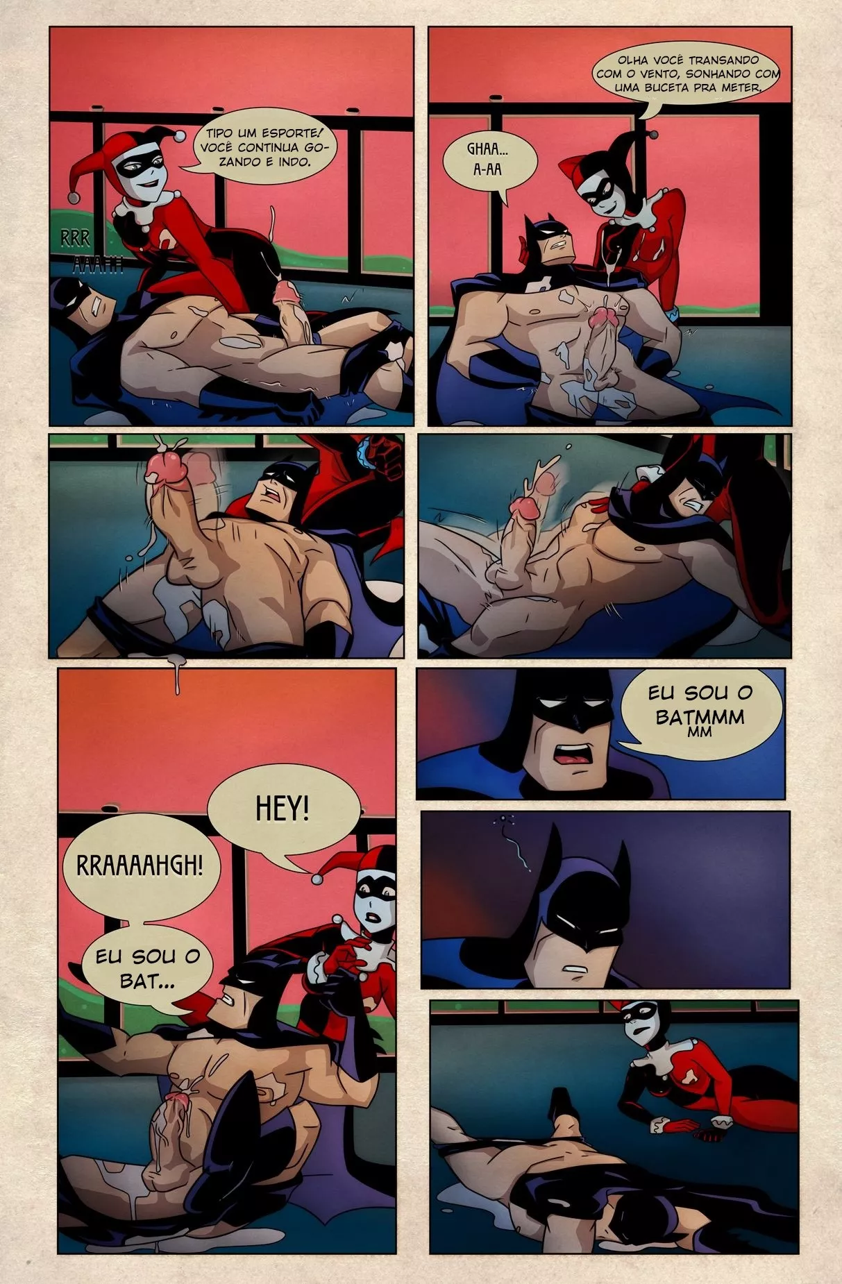 Imagem 5 de 19 - [Elmrtev] Harley’s Tricks (Batman) - Quadrinhos Eróticos
