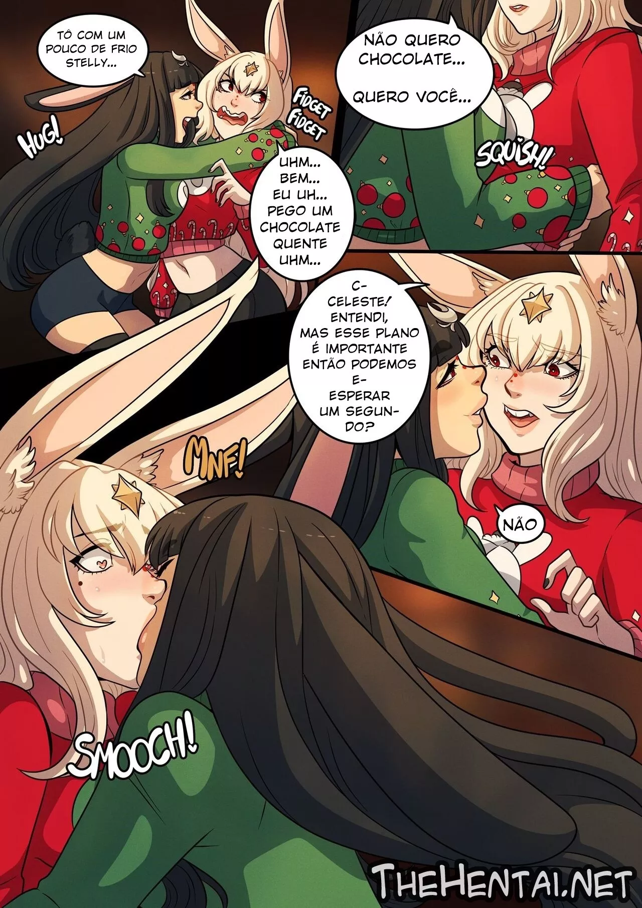 Imagem 11 de 31 - [Kinkymation] A Very Bunny Christmas - Quadrinhos Eróticos