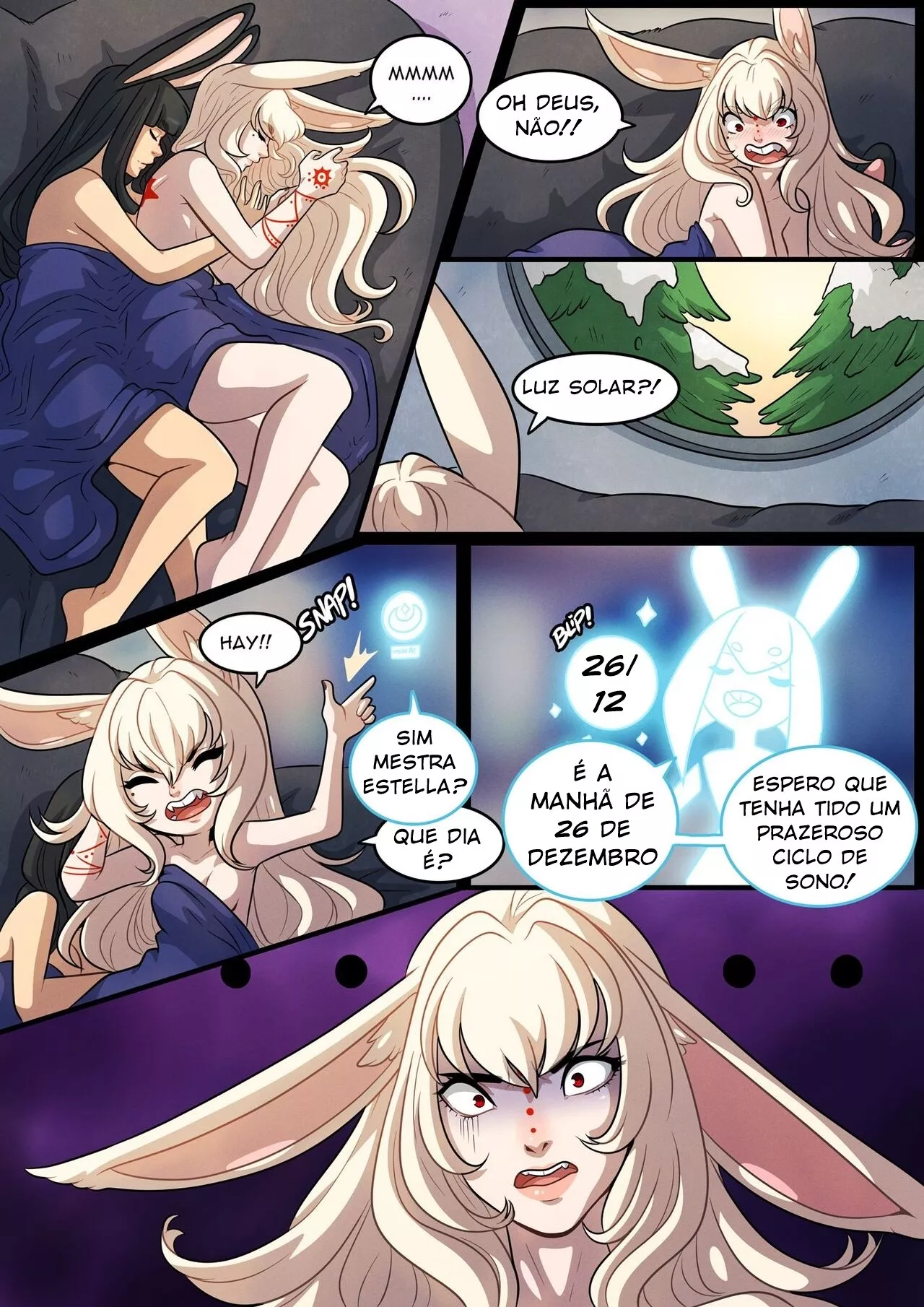 Imagem 27 de 31 - [Kinkymation] A Very Bunny Christmas - Quadrinhos Eróticos