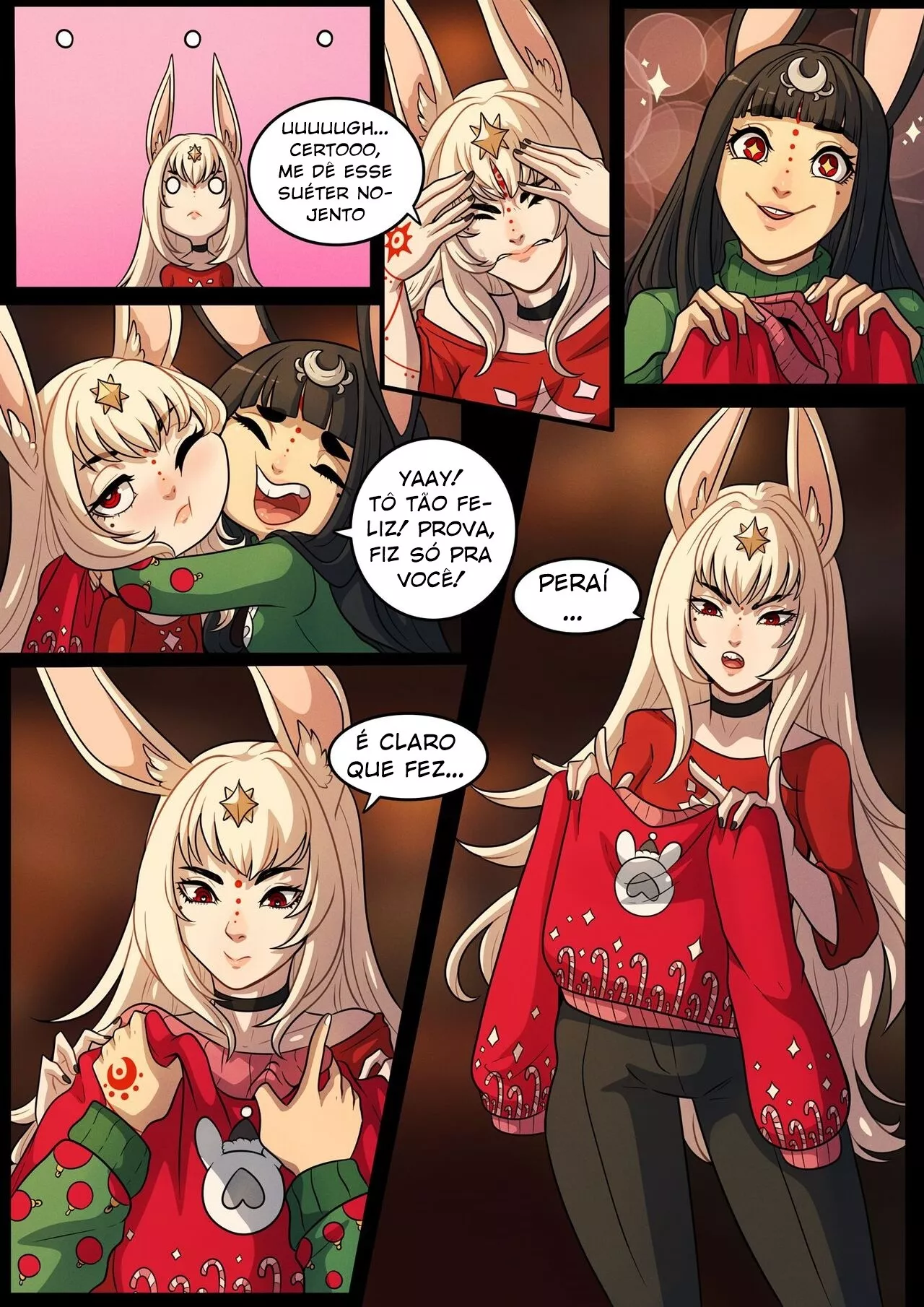 Imagem 4 de 31 - [Kinkymation] A Very Bunny Christmas - Quadrinhos Eróticos