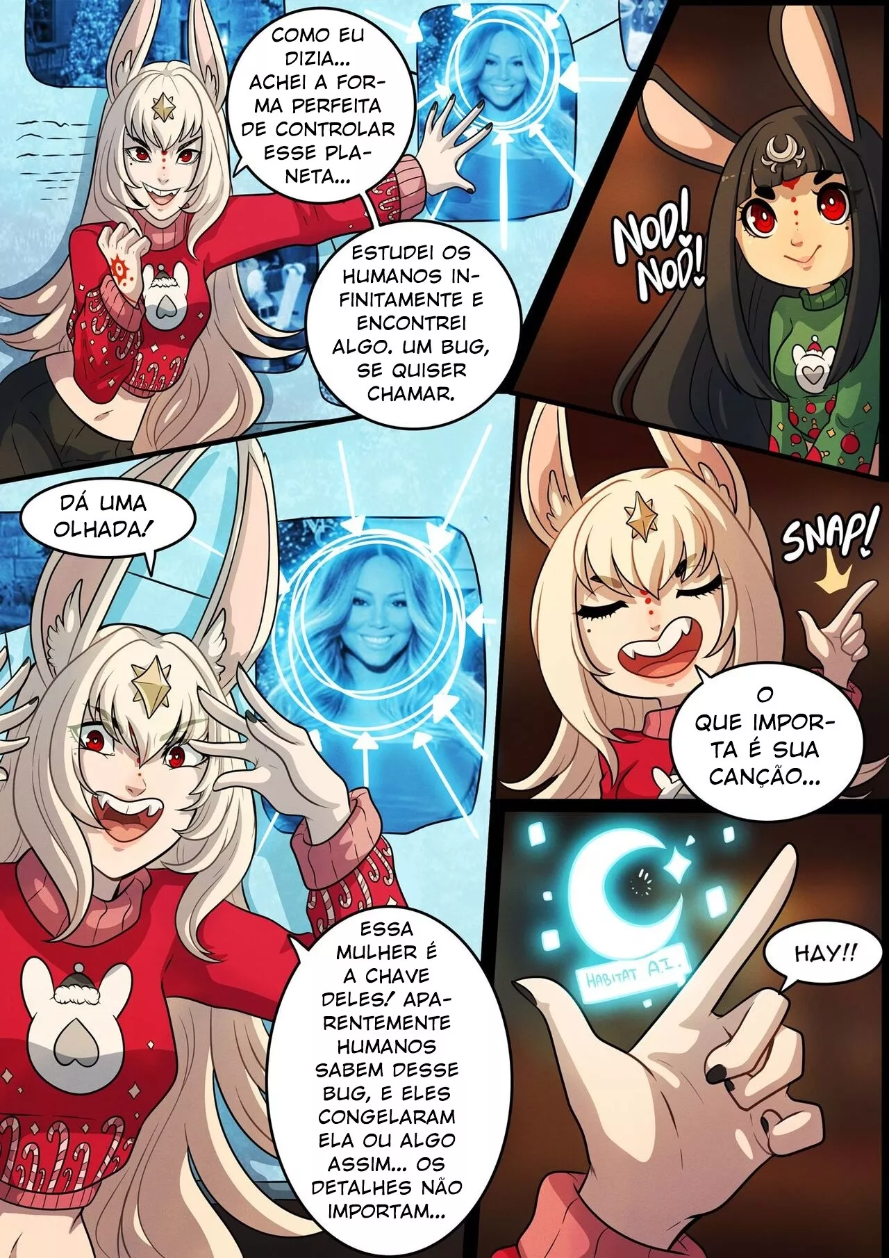 Imagem 6 de 31 - [Kinkymation] A Very Bunny Christmas - Quadrinhos Eróticos