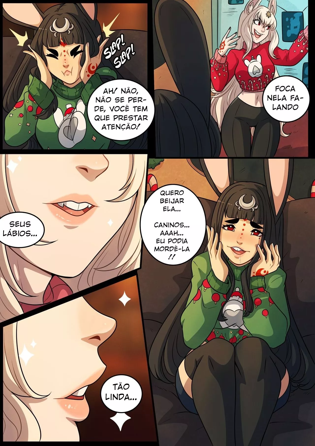 Imagem 9 de 31 - [Kinkymation] A Very Bunny Christmas - Quadrinhos Eróticos