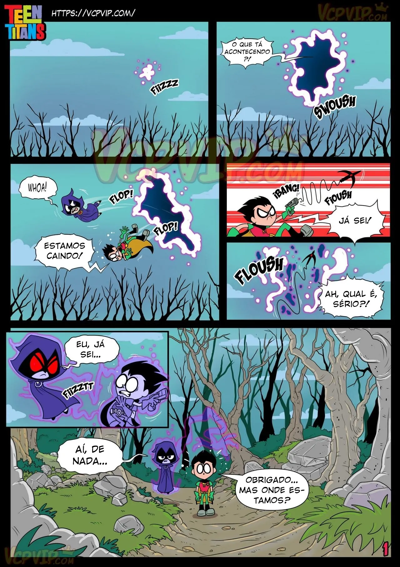 Imagem 2 de 29 - [Macergo] Stranded (Teen Titans) - Quadrinhos Eróticos